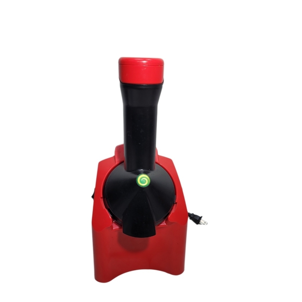 Yonanas Red Electric Healthy Frozen Fruit Dessert Treat Maker Machine Blender
